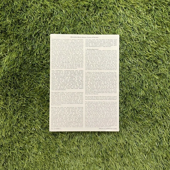 2016 Mercedes-Benz CLS Owners Manual (CLS63 AMG, CLS550 CLS400) - Picture 5 of 9